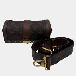 Pre Owned Louis Vuitton Papillon Trunk Brown Monogram Canvas Shoulder Bag