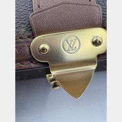 Pre Owned Louis Vuitton Papillon Trunk Brown Monogram Canvas Shoulder Bag