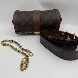 Pre Owned Louis Vuitton Papillon Trunk Brown Monogram Canvas Shoulder Bag