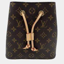 Pre Owned Louis Vuitton Neonoe BB Brown Monogram Shoulder Bag