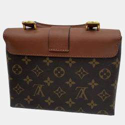 Pre Owned Louis Vuitton Caramel Monogram Canvas Locky BB Bag