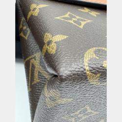 Pre Owned Louis Vuitton Caramel Monogram Canvas Locky BB Bag