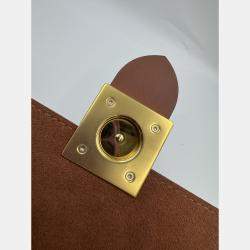 Pre Owned Louis Vuitton Caramel Monogram Canvas Locky BB Bag