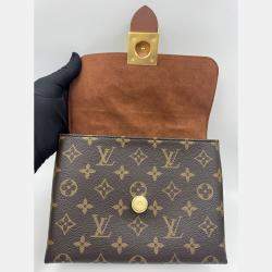 Pre Owned Louis Vuitton Caramel Monogram Canvas Locky BB Bag