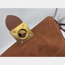 Pre Owned Louis Vuitton Caramel Monogram Canvas Locky BB Bag