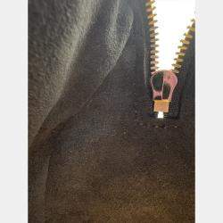 Pre Owned Louis Vuitton Speedy Bandouliere 20 Black Monogram Empreinte Giant Leather Shoulder Bag