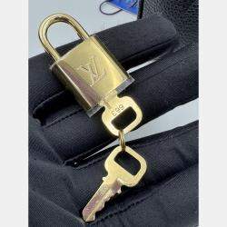 Pre Owned Louis Vuitton Speedy Bandouliere 20 Black Monogram Empreinte Giant Leather Shoulder Bag