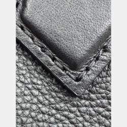 Pre Owned Louis Vuitton Speedy Bandouliere 20 Black Monogram Empreinte Giant Leather Shoulder Bag