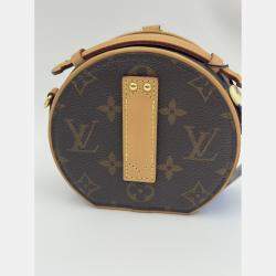 Pre Owned Louis Vuitton Monogram Canvas Mini Boite Chapeau Bag