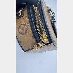 Pre Owned Louis Vuitton Boite Chapeau Mini Monogram Reverse Shoulder Bag