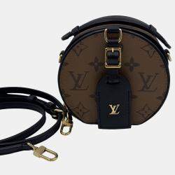 Pre Owned Louis Vuitton Boite Chapeau Mini Monogram Reverse Shoulder Bag