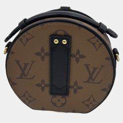 Pre Owned Louis Vuitton Boite Chapeau Mini Monogram Reverse Shoulder Bag