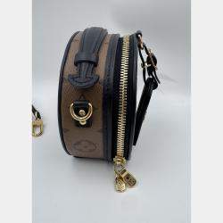 Pre Owned Louis Vuitton Boite Chapeau Mini Monogram Reverse Shoulder Bag