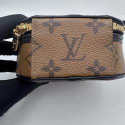 Pre Owned Louis Vuitton Boite Chapeau Mini Monogram Reverse Shoulder Bag