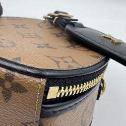 Pre Owned Louis Vuitton Boite Chapeau Mini Monogram Reverse Shoulder Bag