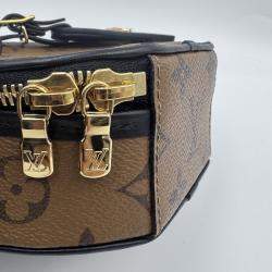 Pre Owned Louis Vuitton Boite Chapeau Mini Monogram Reverse Shoulder Bag