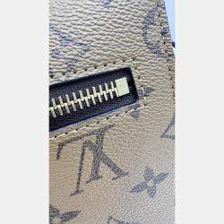 Pre Owned Louis Vuitton Brown Monogram Reverse Canvas Pochette Metis Bag