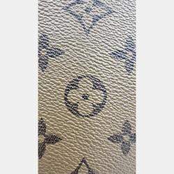 Pre Owned Louis Vuitton Brown Monogram Reverse Canvas Pochette Metis Bag