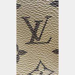 Pre Owned Louis Vuitton Brown Monogram Reverse Canvas Pochette Metis Bag