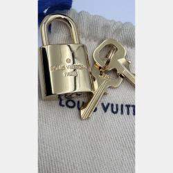 Pre Owned Louis Vuitton Speedy Bandouliere 20 Beige Monogram Canvas Top Handle Bag