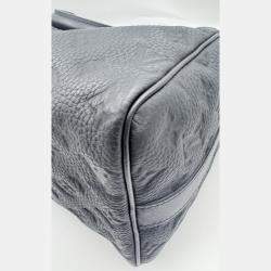 Pre Owned Louis Black Vuitton Monogram Taurillon Keepall Bandouliere 35 Bag