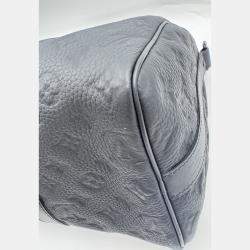 Pre Owned Louis Black Vuitton Monogram Taurillon Keepall Bandouliere 35 Bag