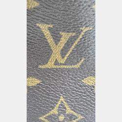 Pre Owned Louis Vuitton Nano Noe Fuschia Brown Monogram Coated Canvas Bucket Bag