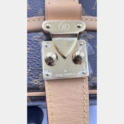 Pre Owned Louis Vuitton Petite Boite Chapeau Brown Monogram Canvas Crossbody Bag