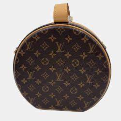Pre Owned Louis Vuitton Petite Boite Chapeau Brown Monogram Canvas Crossbody Bag