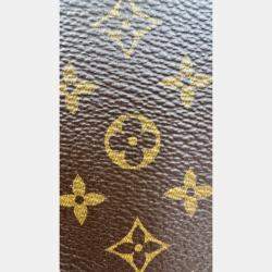 Pre Owned Louis Vuitton Petite Boite Chapeau Brown Monogram Canvas Crossbody Bag