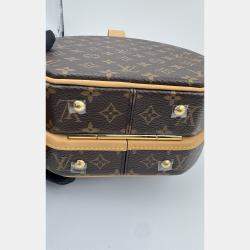 Pre Owned Louis Vuitton Petite Boite Chapeau Brown Monogram Canvas Crossbody Bag