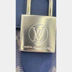 Pre Owned Louis Vuitton Black/Brown Monogram Canvas and Leather Locky BB Bag
