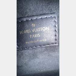 Pre Owned Louis Vuitton Black/Brown Monogram Canvas and Leather Locky BB Bag
