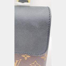 Pre Owned Louis Vuitton Black/Brown Monogram Canvas and Leather Locky BB Bag