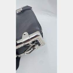 Pre Owned Louis Vuitton Blossom PM grey Monogram Mahina Leather Shoulder Bag