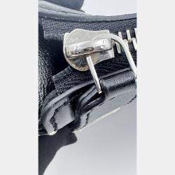 Pre Owned Louis Vuitton Blossom PM grey Monogram Mahina Leather Shoulder Bag