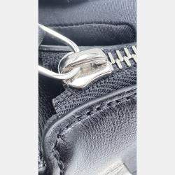 Pre Owned Louis Vuitton Blossom PM grey Monogram Mahina Leather Shoulder Bag