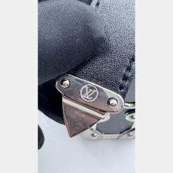 Pre Owned Louis Vuitton Blossom PM grey Monogram Mahina Leather Shoulder Bag