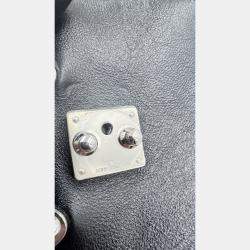 Pre Owned Louis Vuitton Blossom PM grey Monogram Mahina Leather Shoulder Bag