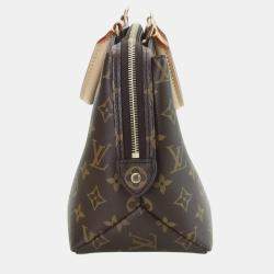 Pre Owned Louis Vuitton Brown Monogram Canvas Petit Palais Bag