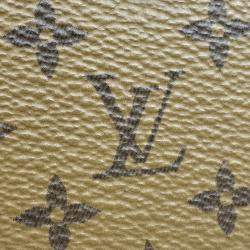 Pre Owned Louis Vuitton Brown Monogram Canvas Petite Malle Bag