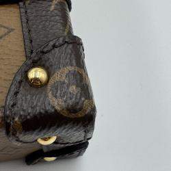 Pre Owned Louis Vuitton Brown Monogram Canvas Petite Malle Bag