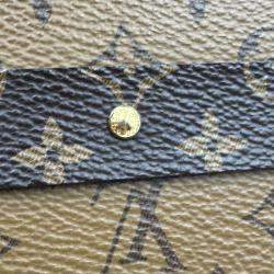 Pre Owned Louis Vuitton Brown Monogram Canvas Petite Malle Bag
