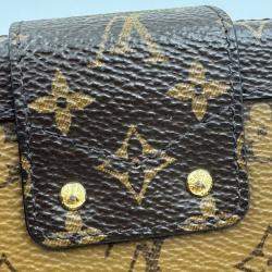 Pre Owned Louis Vuitton Brown Monogram Canvas Petite Malle Bag