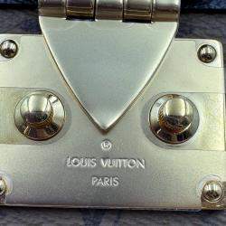 Pre Owned Louis Vuitton Brown Monogram Canvas Petite Malle Bag