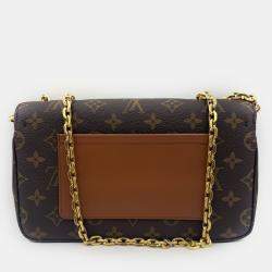 Pre Owned Louis Vuitton Marceau Brown Monogram Canvas Shoulder Bag