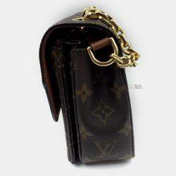 Pre Owned Louis Vuitton Marceau Brown Monogram Canvas Shoulder Bag