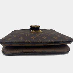 Pre Owned Louis Vuitton Twinny Other Brown Monogram Canvas Bag