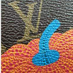 Pre Owned Louis Vuitton x Yayoi Kusama Pumpkin Monogram Speedy Bandouliere 20 Bag 