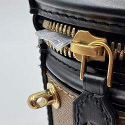 Pre Owned Louis Vuitton Brown/Black Monogram Reverse Cannes Handbag